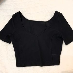 Lululemon Aligned Cropped Shirt